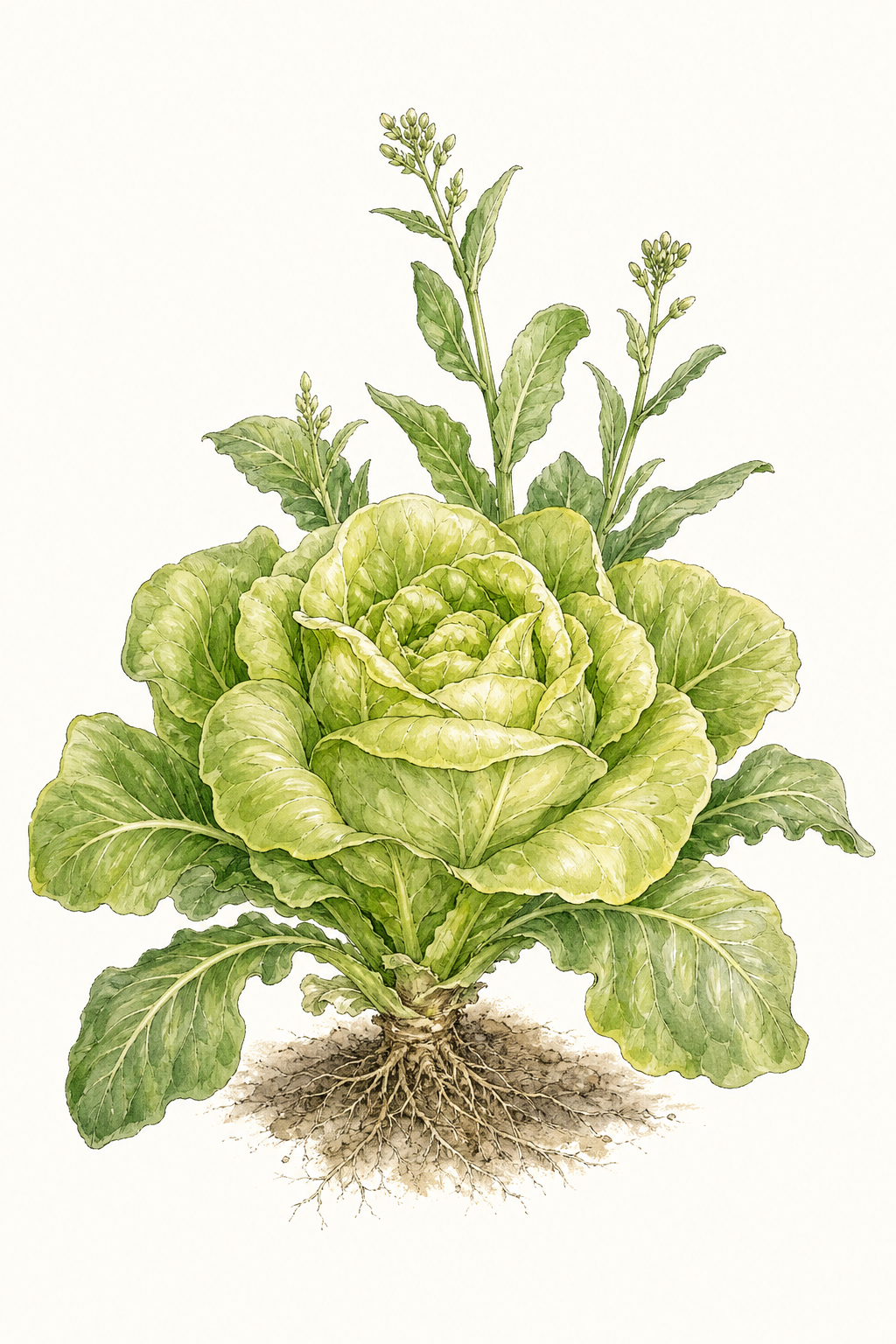 Botanical illustration of Kagraner Sommer