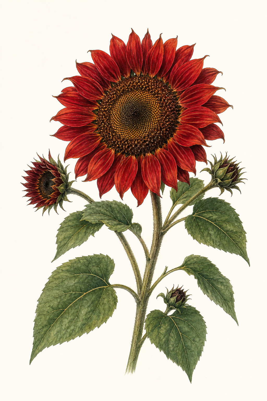 Botanical illustration of Moulin Rouge