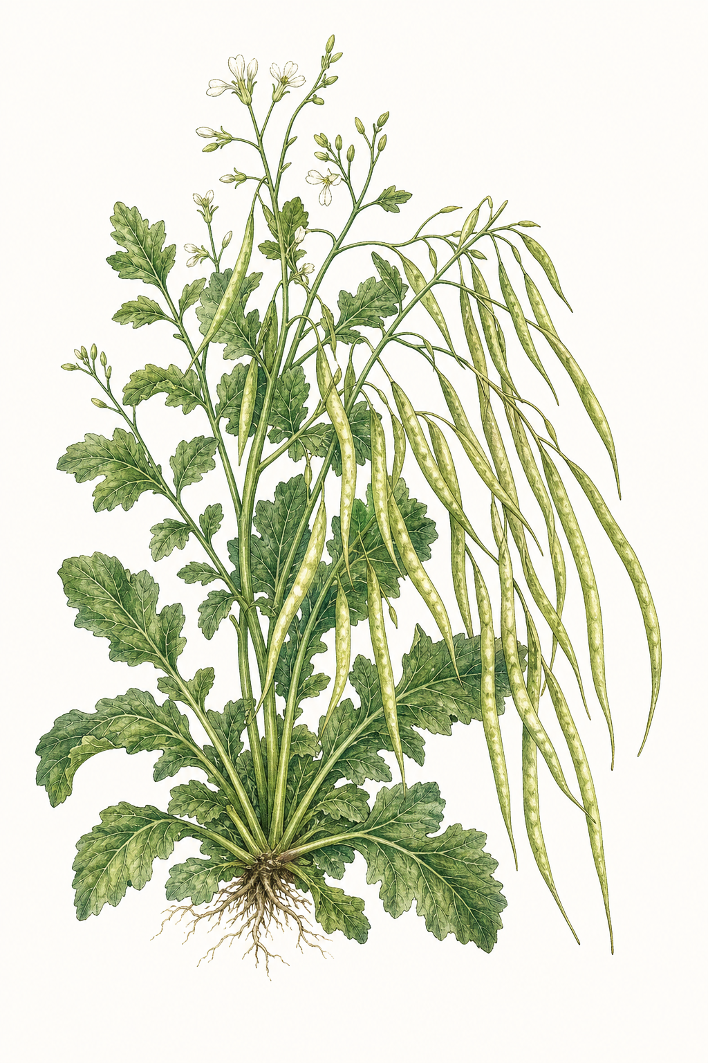 Botanical illustration of Rat's Tail