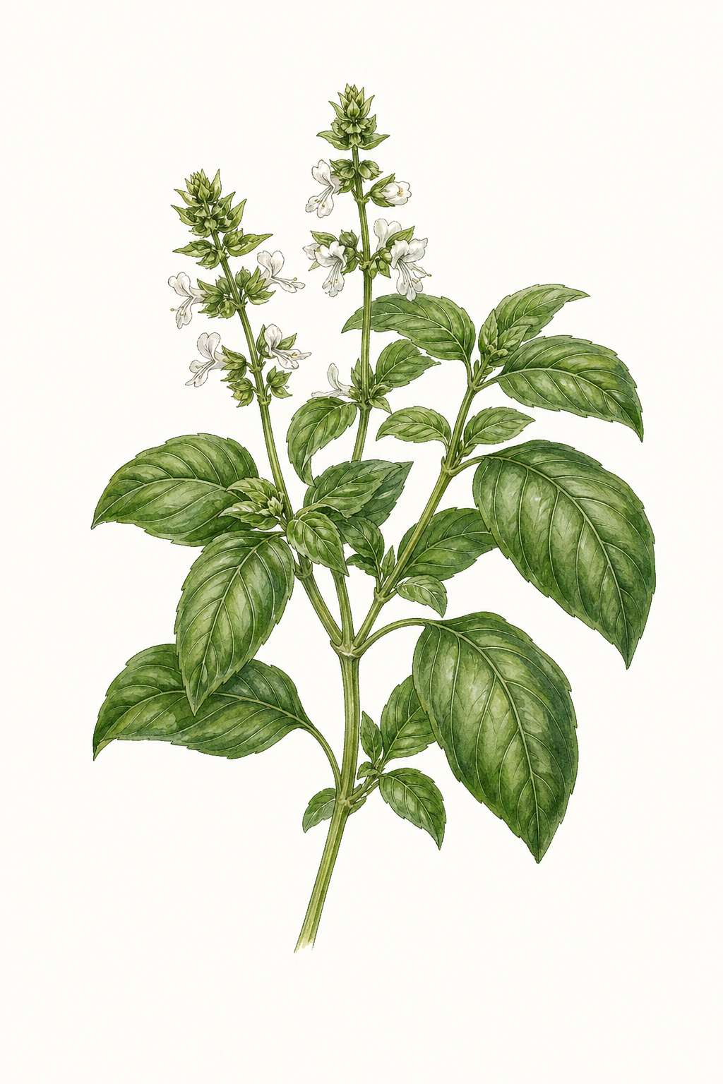 Botanical illustration of Purly