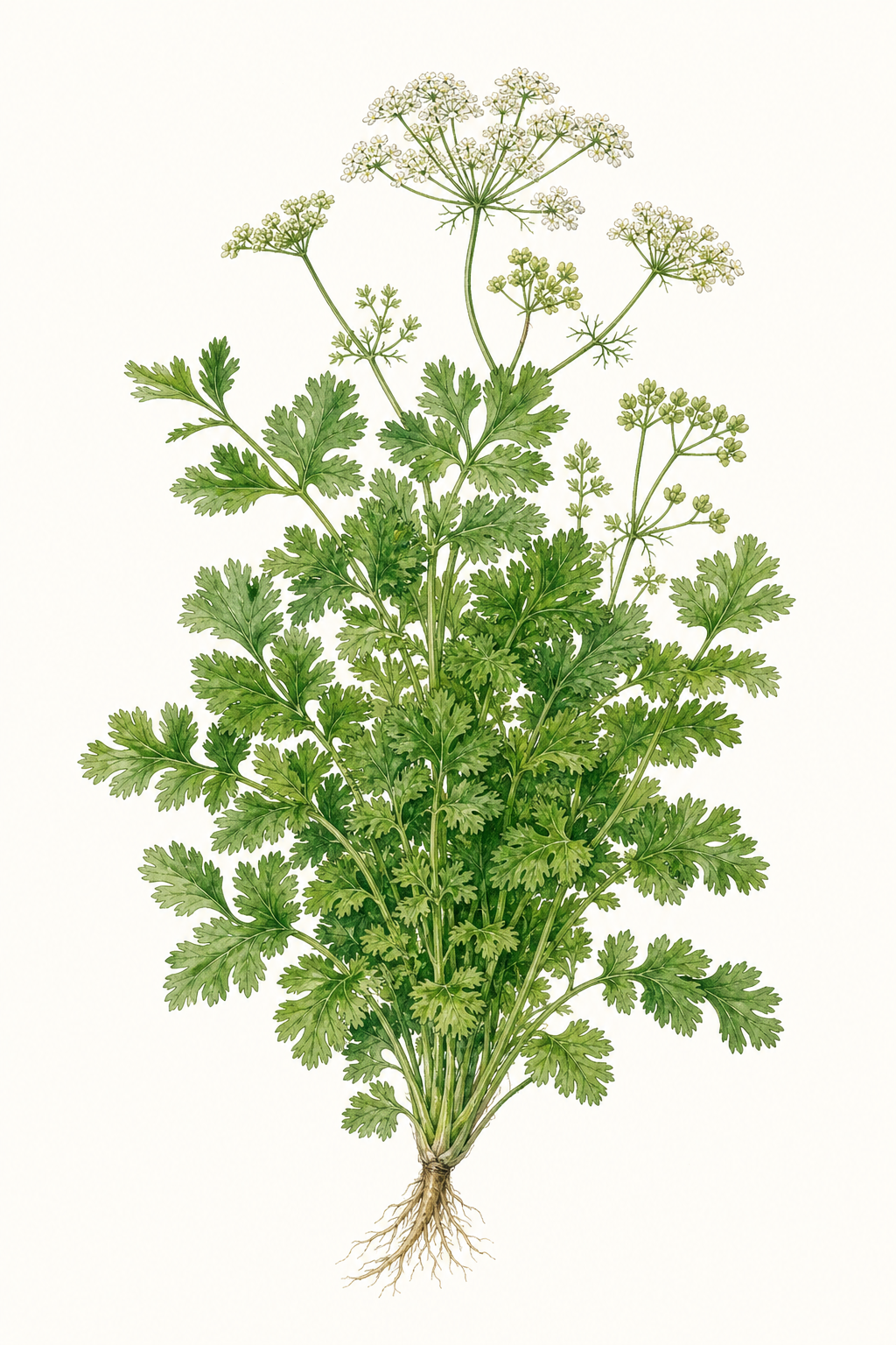 Botanical illustration of Santo