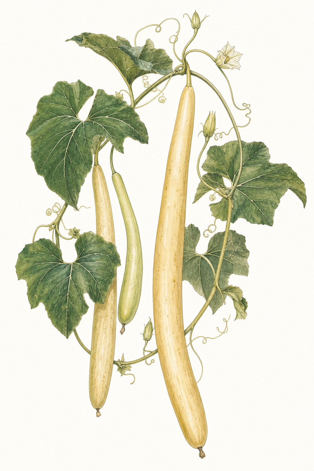 Botanical illustration of Longissimo di Sicilia