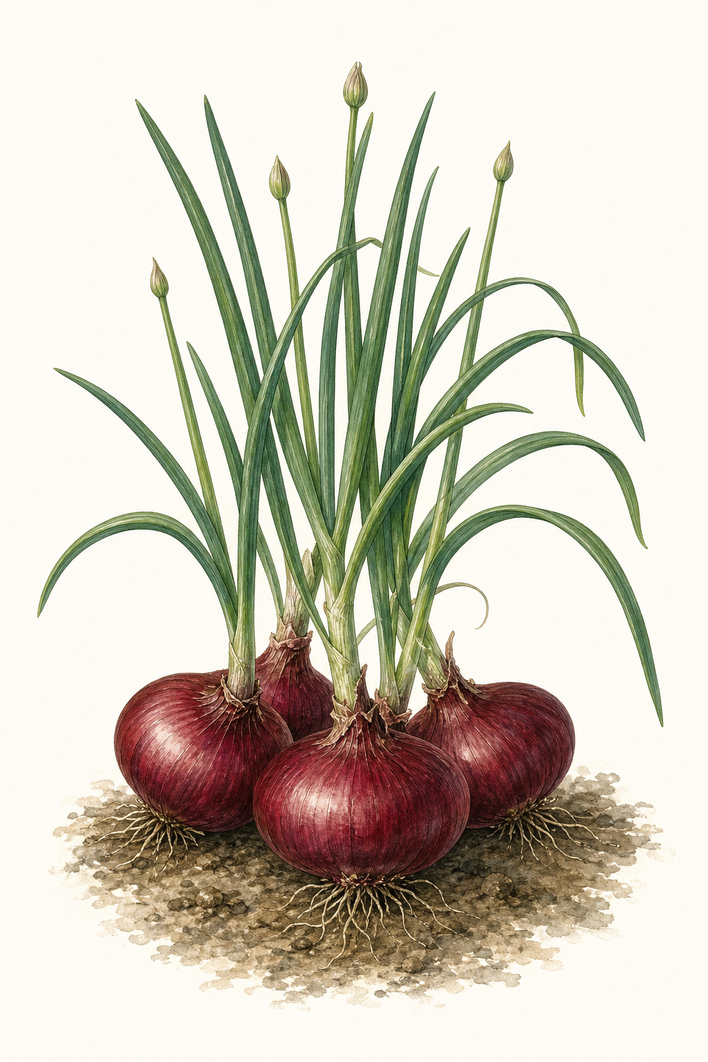Botanical illustration of Red Zeppelin