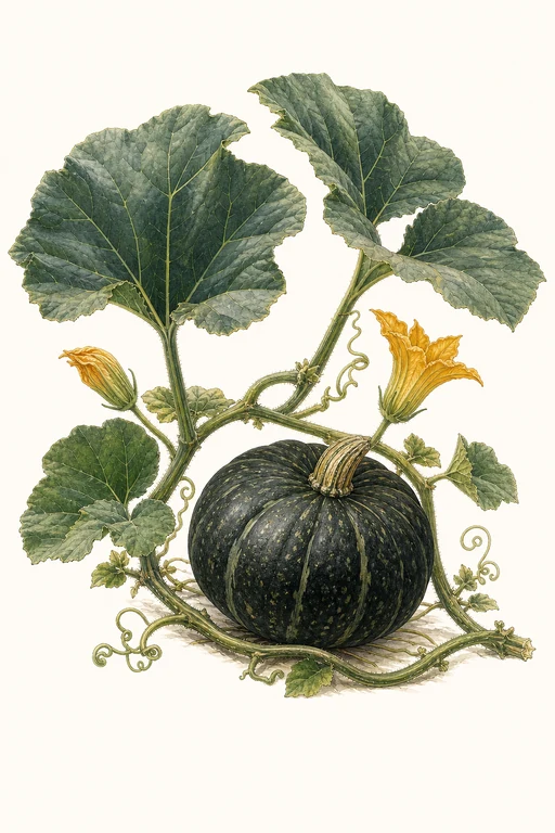 Botanical illustration of Black Forest