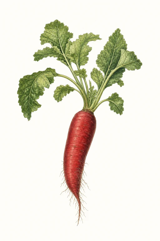 Botanical illustration of Rampart