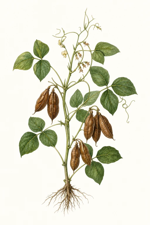 Botanical illustration of Gadra