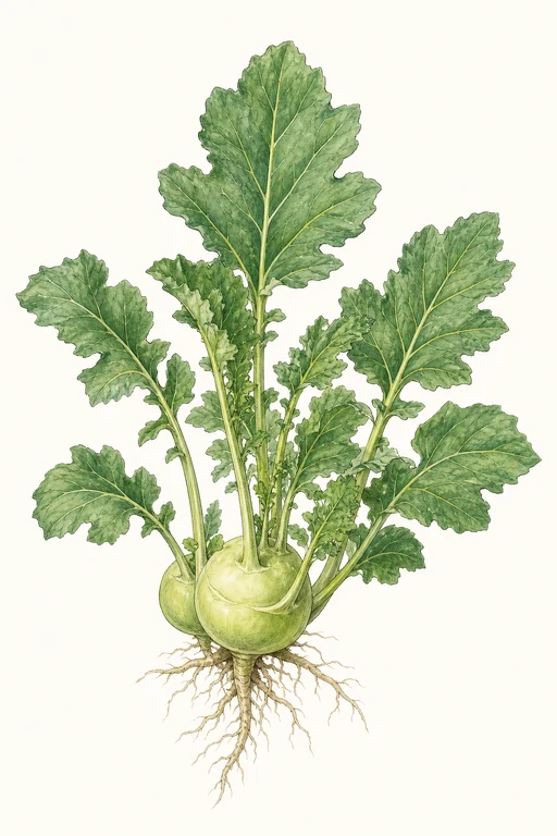 Botanical illustration of Kolibri F1