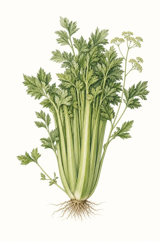 Botanical illustration of Summer Cash