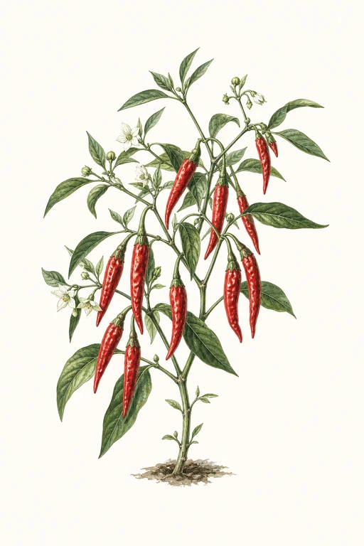 Botanical illustration of De Arbol