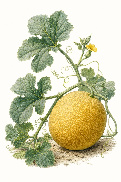 Botanical illustration of Sierra Gold