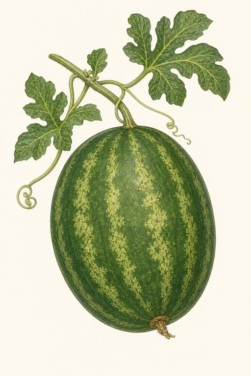 Botanical illustration of Allsweet