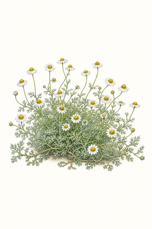 Botanical illustration of Roman