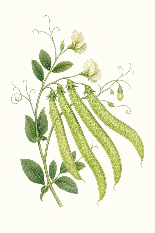 Botanical illustration of Sugar Lace