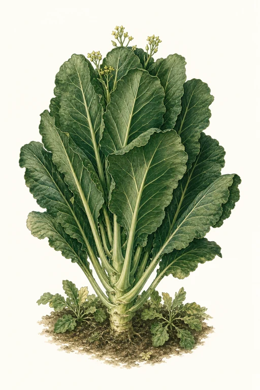 Botanical illustration of Top Bunch