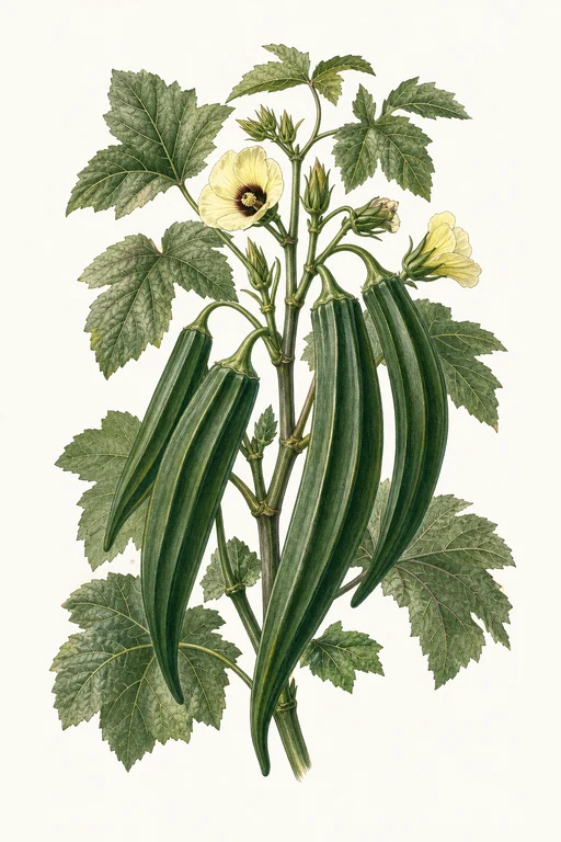 Botanical illustration of Nombo Giant
