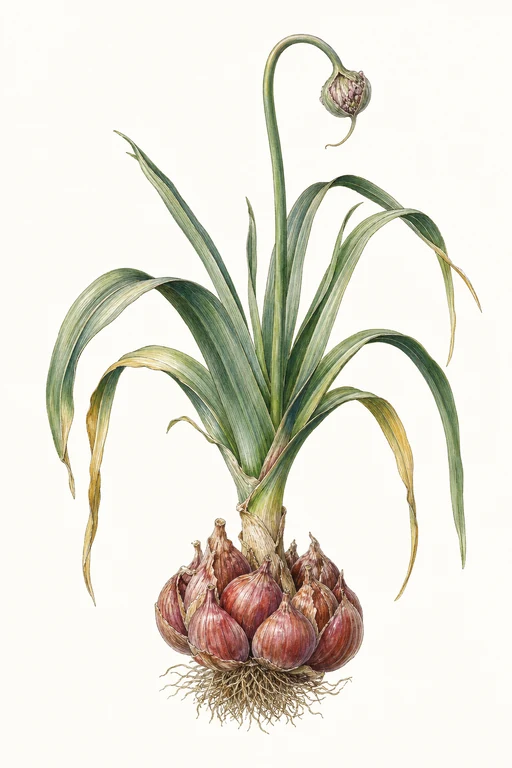Botanical illustration of German Red