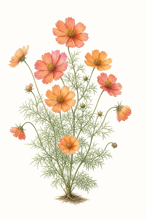 Botanical illustration of Xanthos