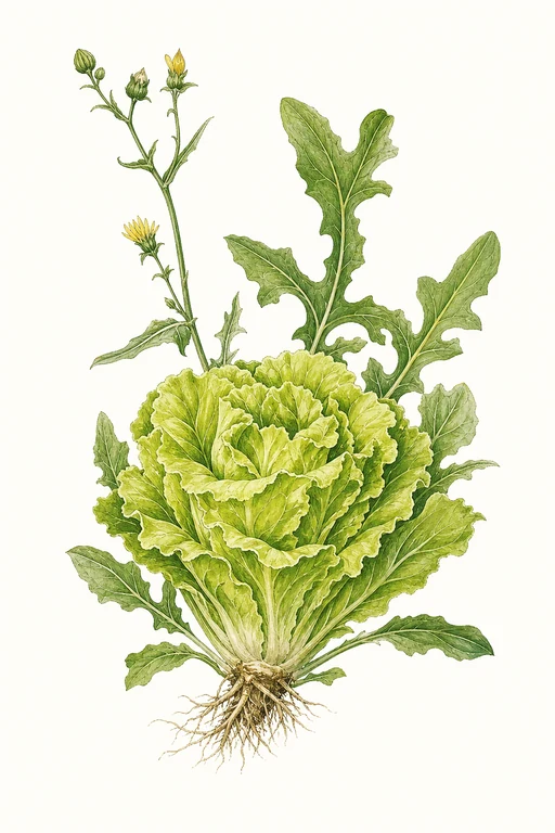 Botanical illustration of Jericho