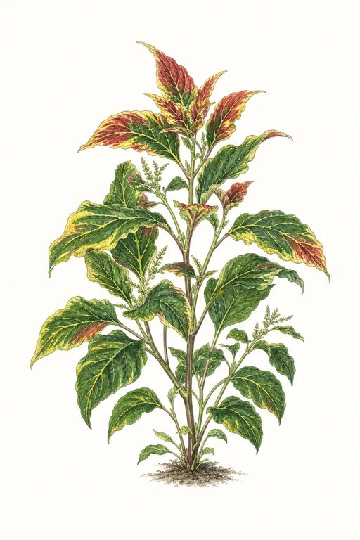 Botanical illustration of Tampala