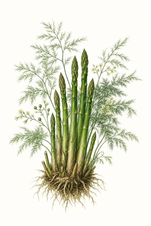 Botanical illustration of Jersey Knight