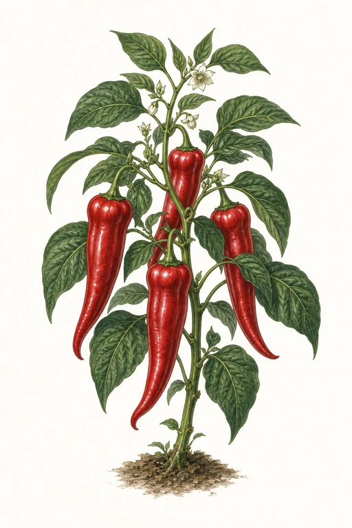 Botanical illustration of Carmen