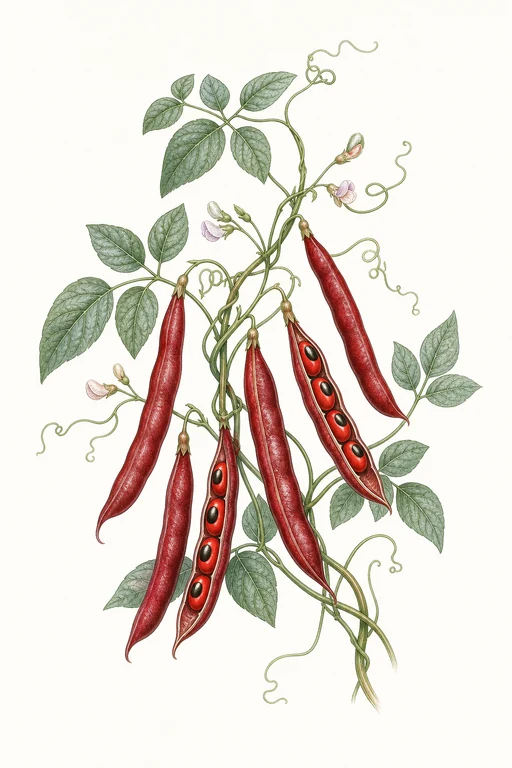 Botanical illustration of Big Red Ripper