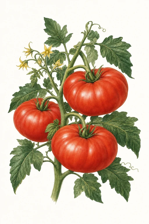 Botanical illustration of Giant Belgium