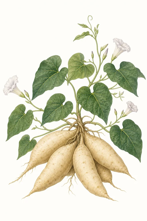 Botanical illustration of Nancy Hall