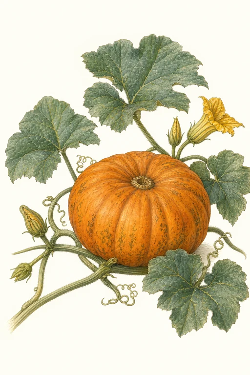 Botanical illustration of Winter Luxury