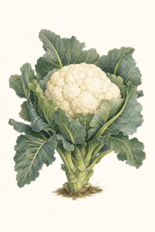 Botanical illustration of Self-Blanche