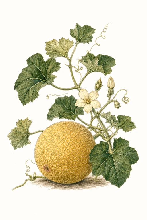 Botanical illustration of Jenny Lind