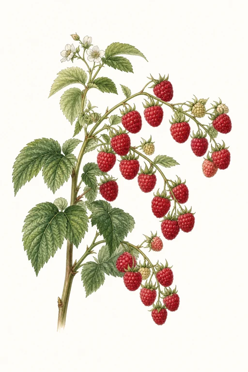 Botanical illustration of Polana