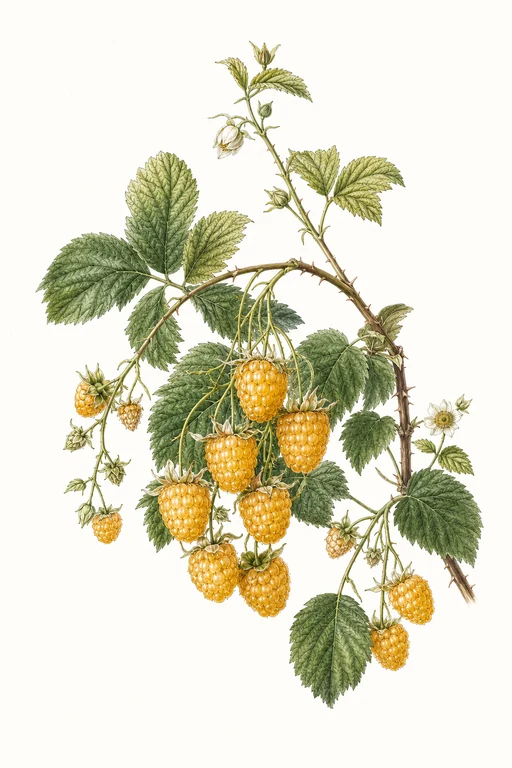 Botanical illustration of Double Gold