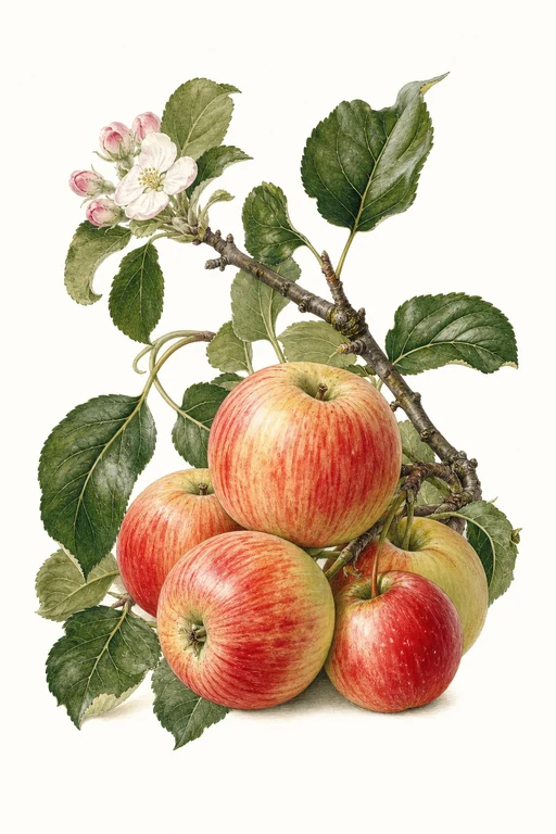 Botanical illustration of Juici