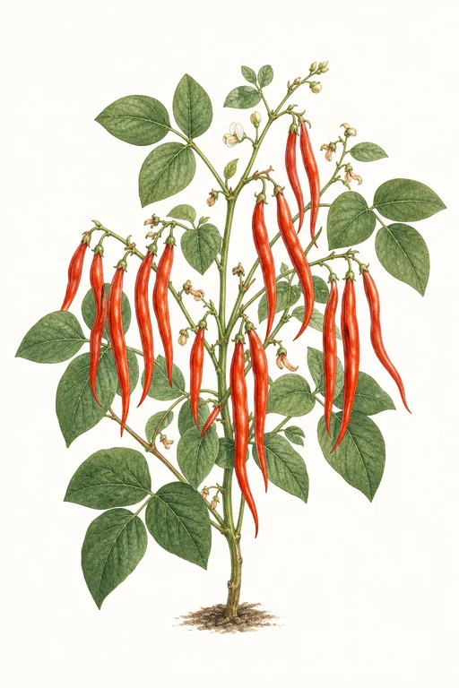 Botanical illustration of Tongue Of Fire