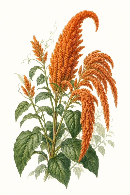 Botanical illustration of Chinese Giant Orange