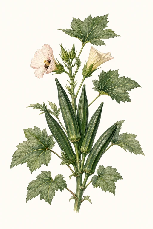 Botanical illustration of Bowie