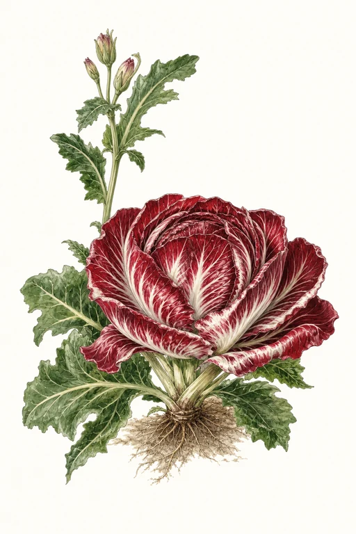 Botanical illustration of Palla Rossa Special