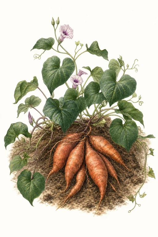 Botanical illustration of Georgia Jet