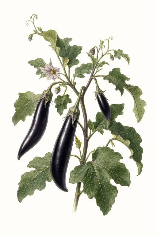 Botanical illustration of Ichiban
