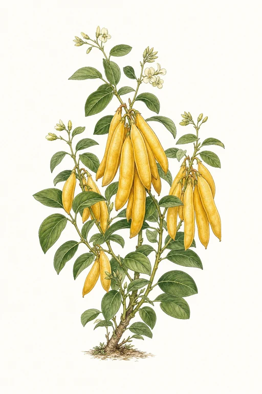 Botanical illustration of Golden Rod