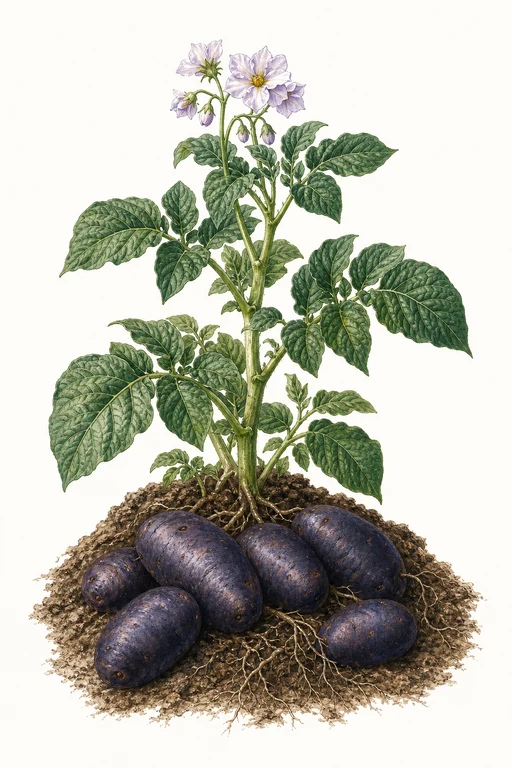 Botanical illustration of All Blue