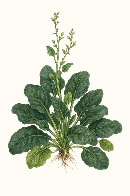 Botanical illustration of Palco