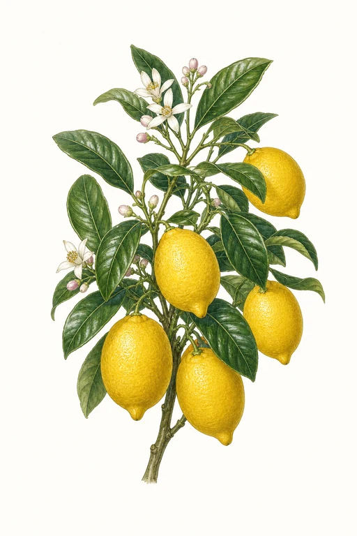 Botanical illustration of Eureka