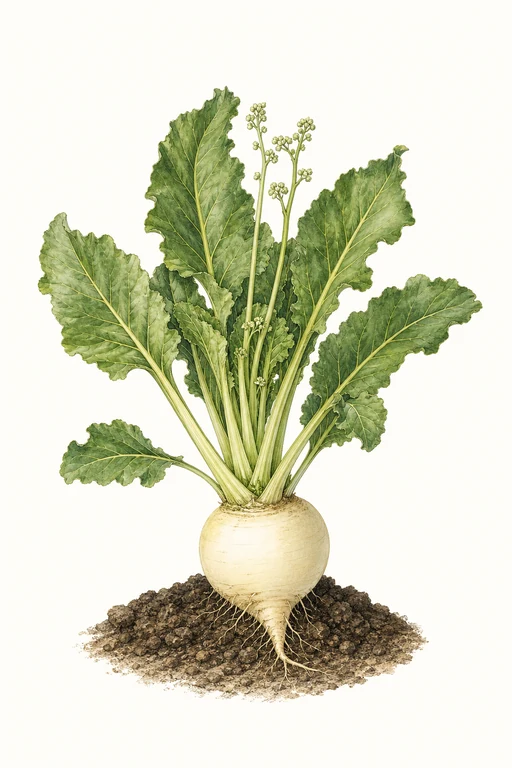 Botanical illustration of White Detroit