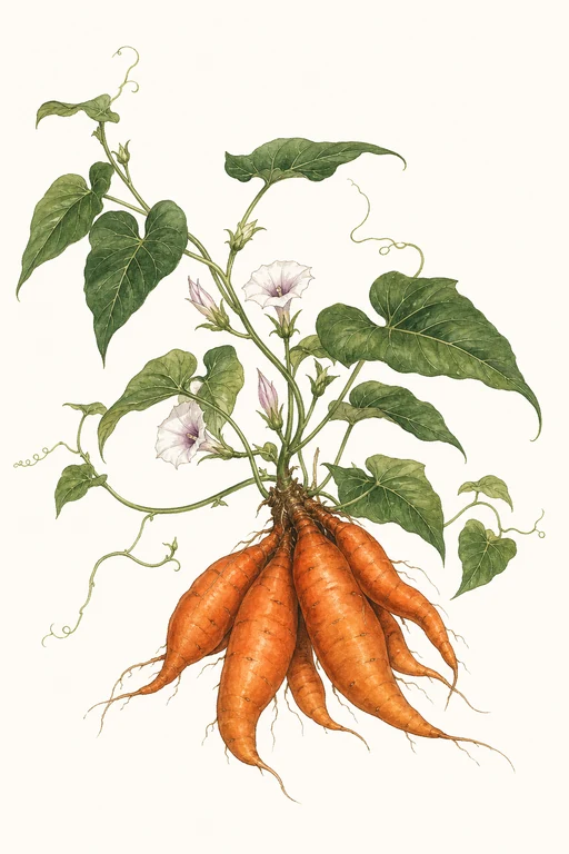 Botanical illustration of Beniharuka