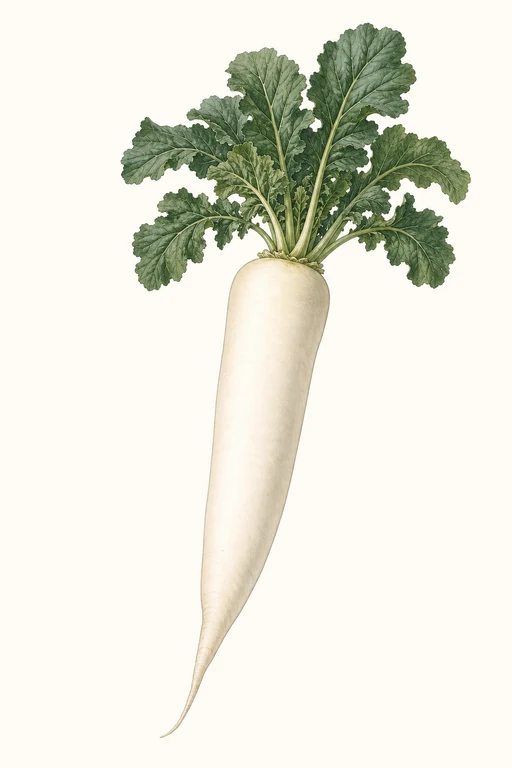 Botanical illustration of Sakurajima
