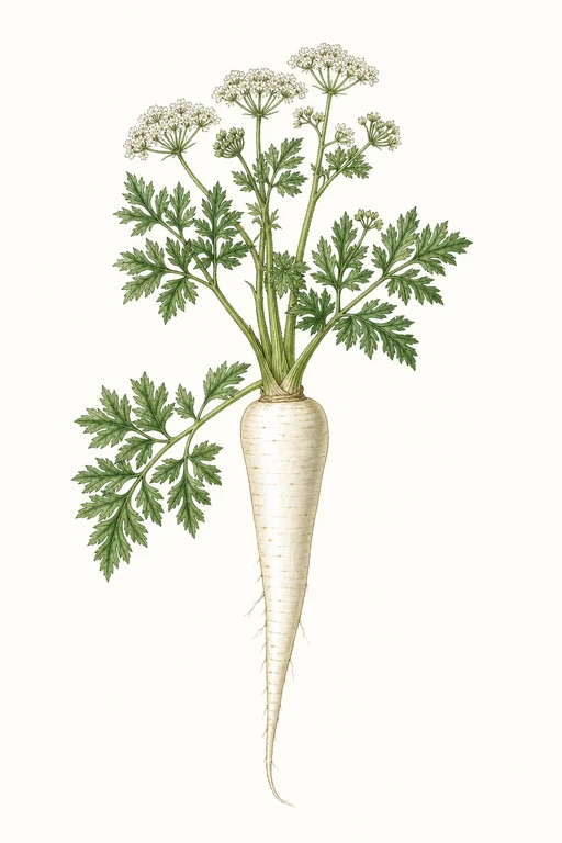 Botanical illustration of White Gem