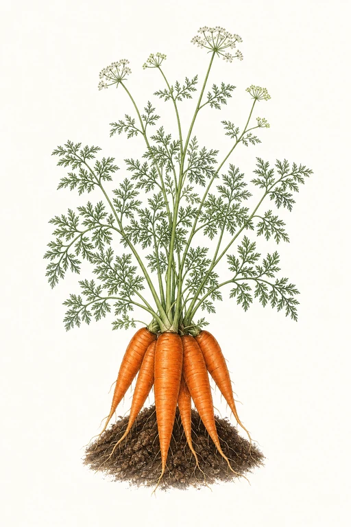 Botanical illustration of Dragon