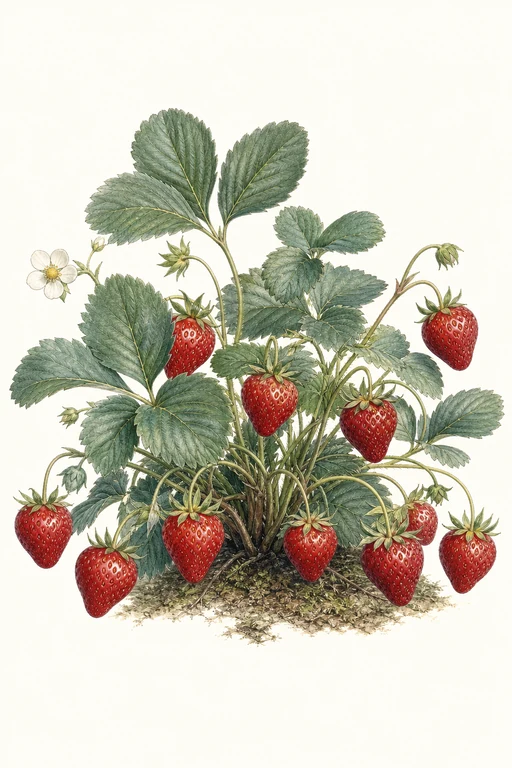 Botanical illustration of Fort Laramie